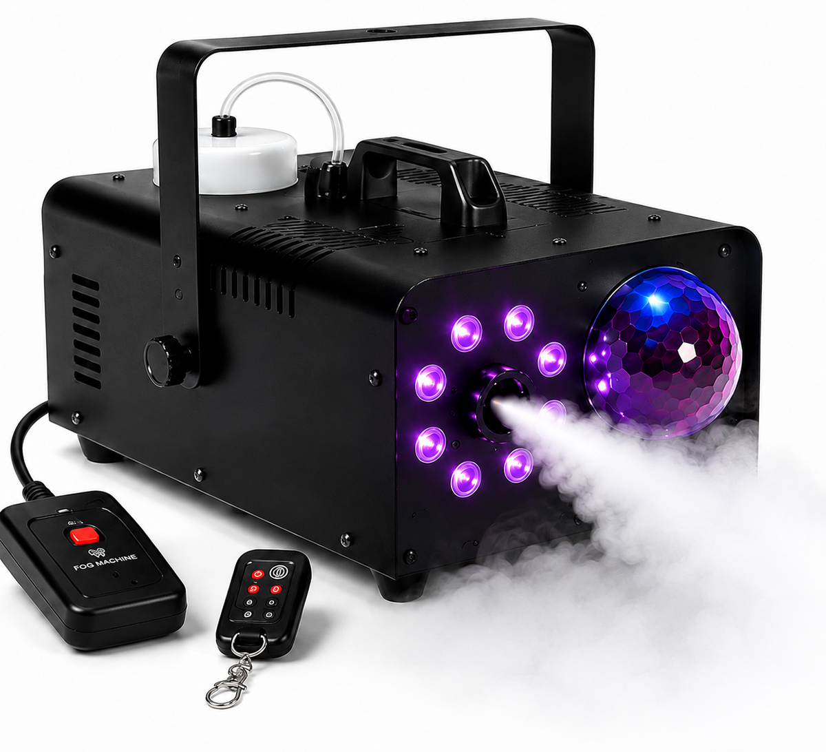 Halloween Fog Machine & Laser Swamp Light Combo Set