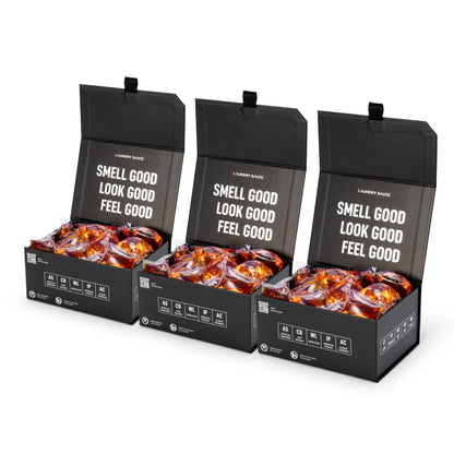 Laundry Sauce Premium Laundry Pods 3-Pack Bundle - Deep Clean & Fragrance