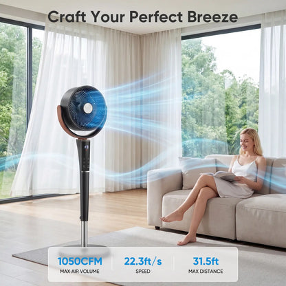 ⚡️ 72-HR CLEAROUT ⚡️  120° Oscillating Standing  Bedroom Fans  ❄️