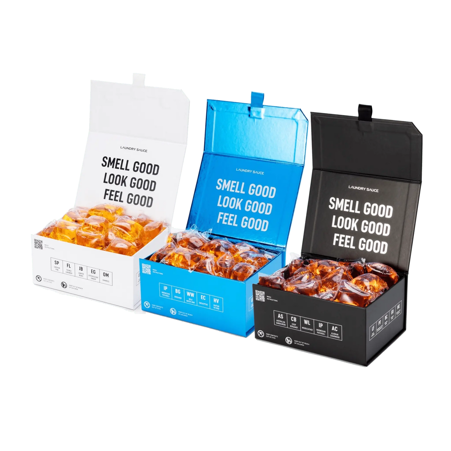 Laundry Sauce Premium Laundry Pods 3-Pack Bundle - Deep Clean & Fragrance