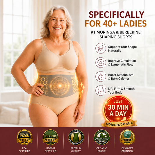 Ziptred™ 4-in-1 Moringa & Berberine Tummy Control Shaping Shorts