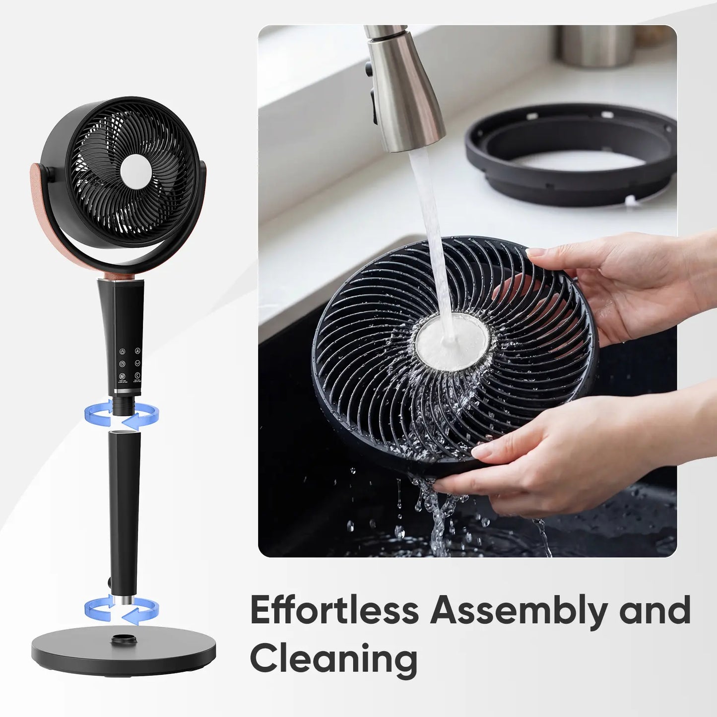 ⚡️ 72-HR CLEAROUT ⚡️  120° Oscillating Standing  Bedroom Fans  ❄️