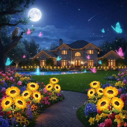 🌻Special Summer Sale 49% OFF - 🌞Solar LED Sunflower Garden Lights
