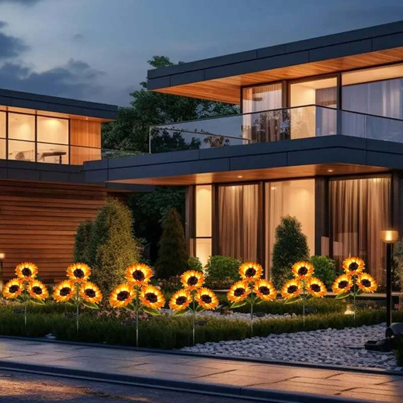 🌻Special Summer Sale 49% OFF - 🌞Solar LED Sunflower Garden Lights
