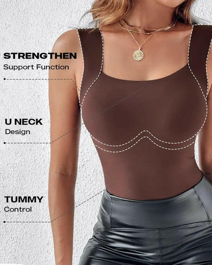 💖 SculptEase™ Débardeur Gainant avec Soutien-Gorge Intégré
