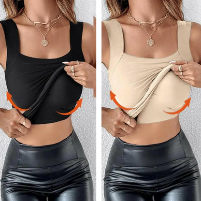 💖 SculptEase™ Débardeur Gainant avec Soutien-Gorge Intégré