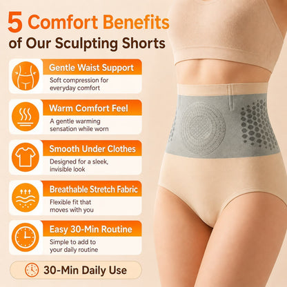 Ziptred™ 4-in-1 Moringa & Berberine Tummy Control Shaping Shorts