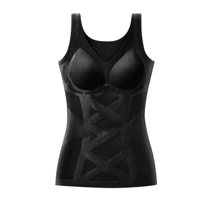 Nahtloses Shapewear-Top mit integriertem BH