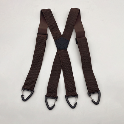Men’s Heavy-Duty Hook Clip Suspenders – Adjustable X/Y-Back Work Suspenders