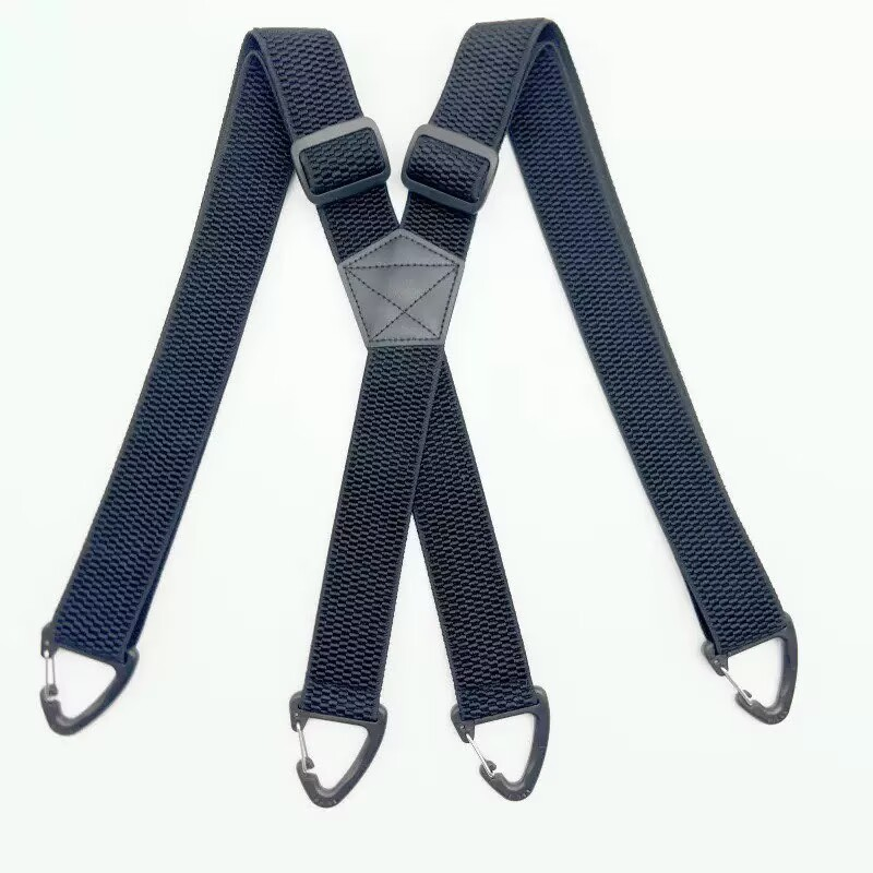 Men’s Heavy-Duty Hook Clip Suspenders – Adjustable X/Y-Back Work Suspenders