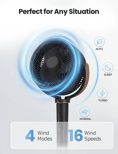 ⚡️ 72-HR CLEAROUT ⚡️  120° Oscillating Standing  Bedroom Fans  ❄️